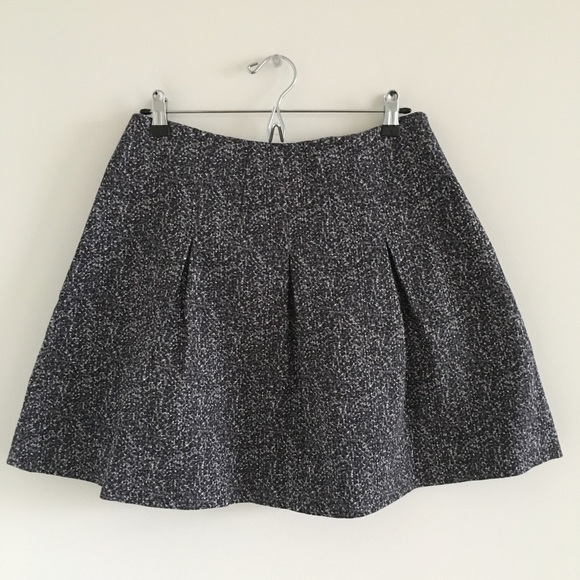 Theory Dresses & Skirts - Theory Ridiano Tweedy Pleated Mini Skirt Size 10